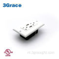4.2 Amp USB Charger Beceptacle, Combo, Saboterbestendig